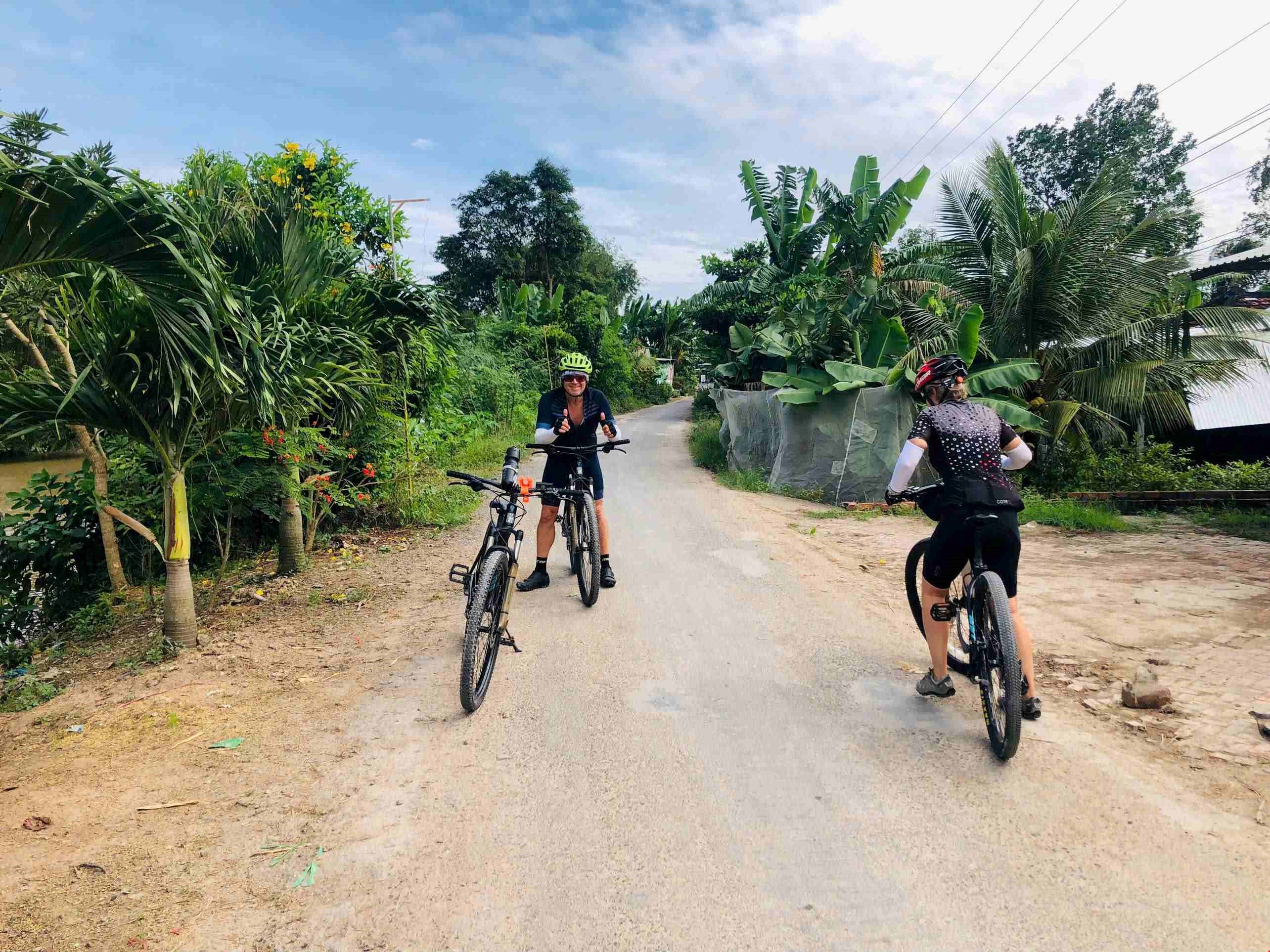 BIKING TO NATURE RESERVE CAN THO 30-48Km